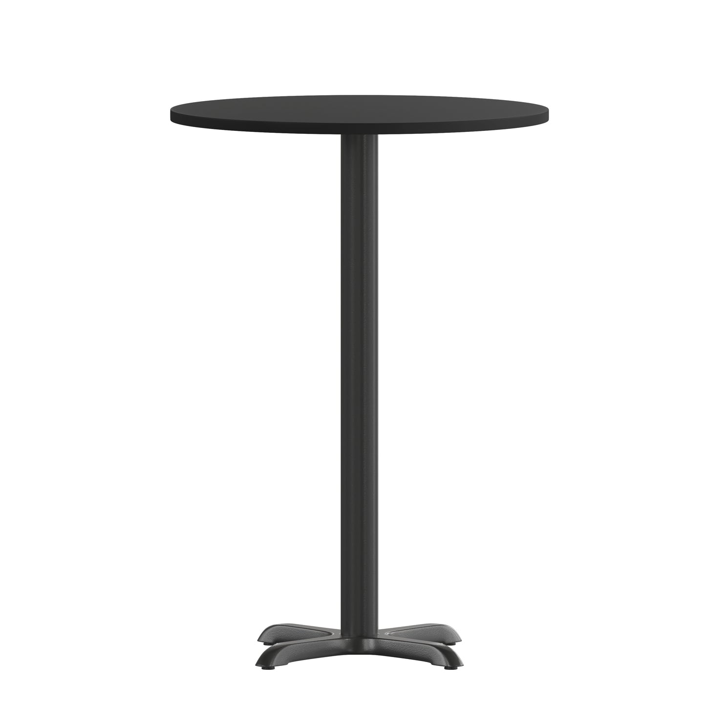 36'' Round Laminate Bar Height Table with 30'' x 30'' Table Base